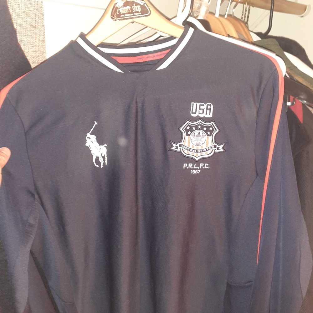 Ralph lauren USA soccer shirt